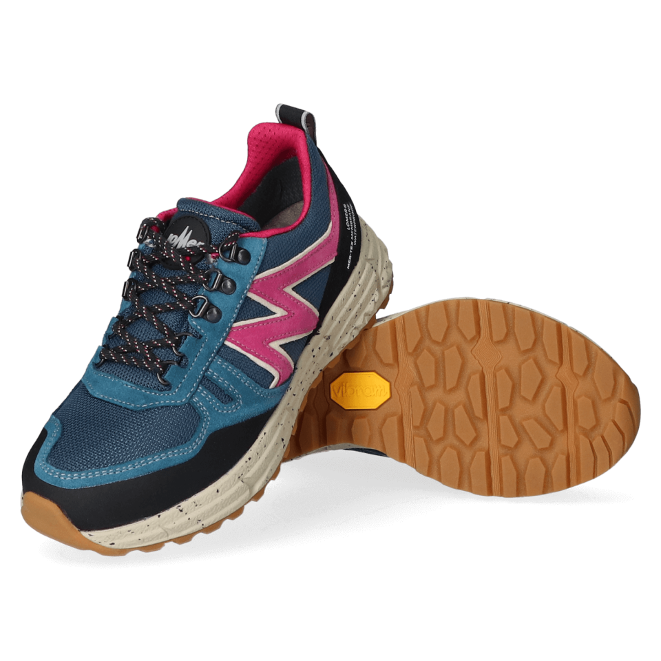 Lomer Italy Vitality Fit Sport MTX Waterproof Vibram Kadın Ayakkabı Octane/Passion