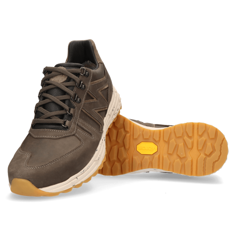 Lomer Italy Vitality Fit Premium MTX Waterproof Vibram Taktik Deri Erkek Ayakkabı Antra