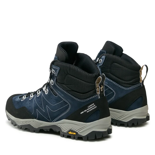 Lomer Italy Cristallo 2.0 Mtx Suede Waterproof Vibram Süet Deri Erkek Bot Flag