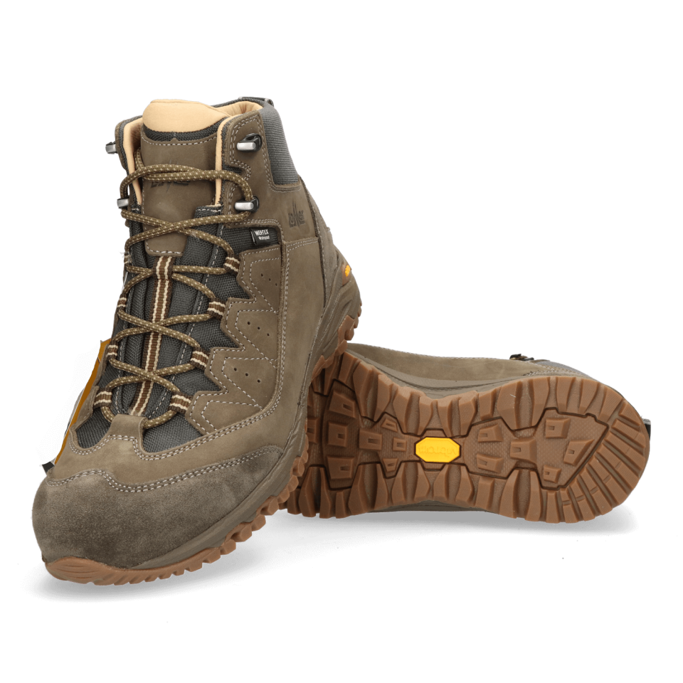 Lomer Italy Sella II MTX High Premium Nubuck Waterproof Vibram Tactical Deri Erkek Bot Olive