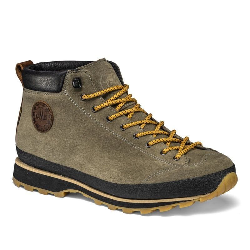Lomer Italy Bio Naturale Mid MTX Waterproof Vibram Full Çarşak Deri Erkek Bot Truffle