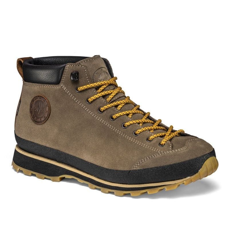 Lomer Italy Bio Naturale Mid MTX Waterproof Vibram Full Çarşak Deri Erkek Bot Saloon
