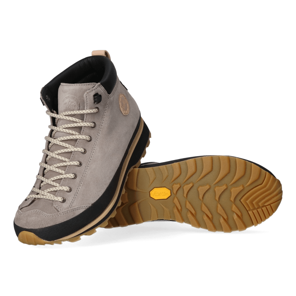 Lomer Italy Bio Naturale Mid MTX Waterproof Vibram Full Çarşak Deri Erkek Bot Taupe