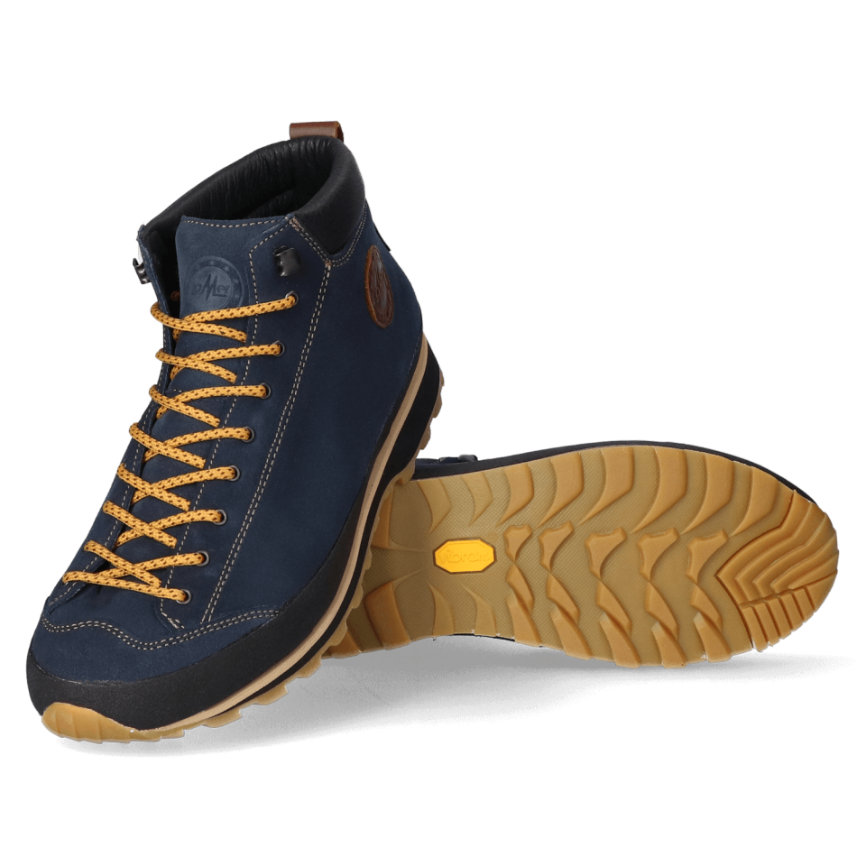Lomer Italy Bio Naturale Mid MTX Waterproof Vibram Full Çarşak Deri Erkek Bot Flag