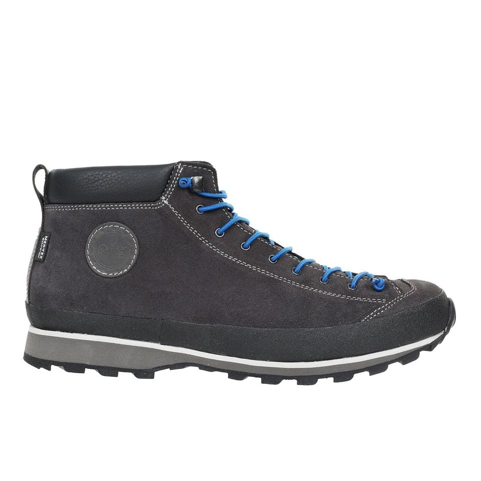 Lomer Italy Bio Naturale Mid MTX Waterproof Vibram Full Çarşak Deri Erkek Bot Antra/Laguna