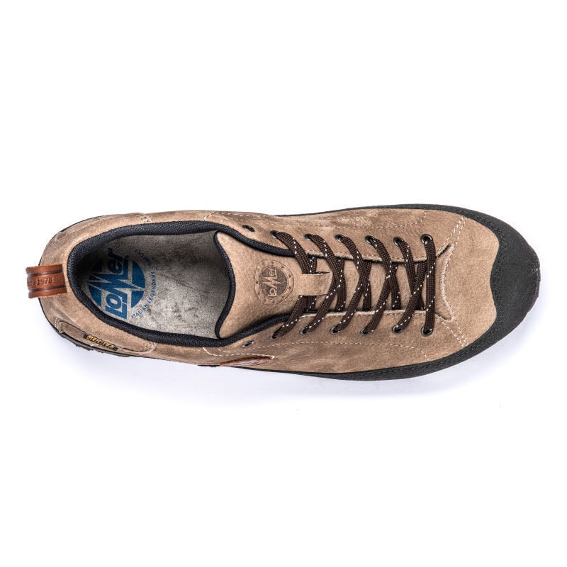 Lomer Italy Forest Premium Extra Geniş MTX Waterproof Vibram Taban Nubuk Deri Erkek Ayakkabı Taupe