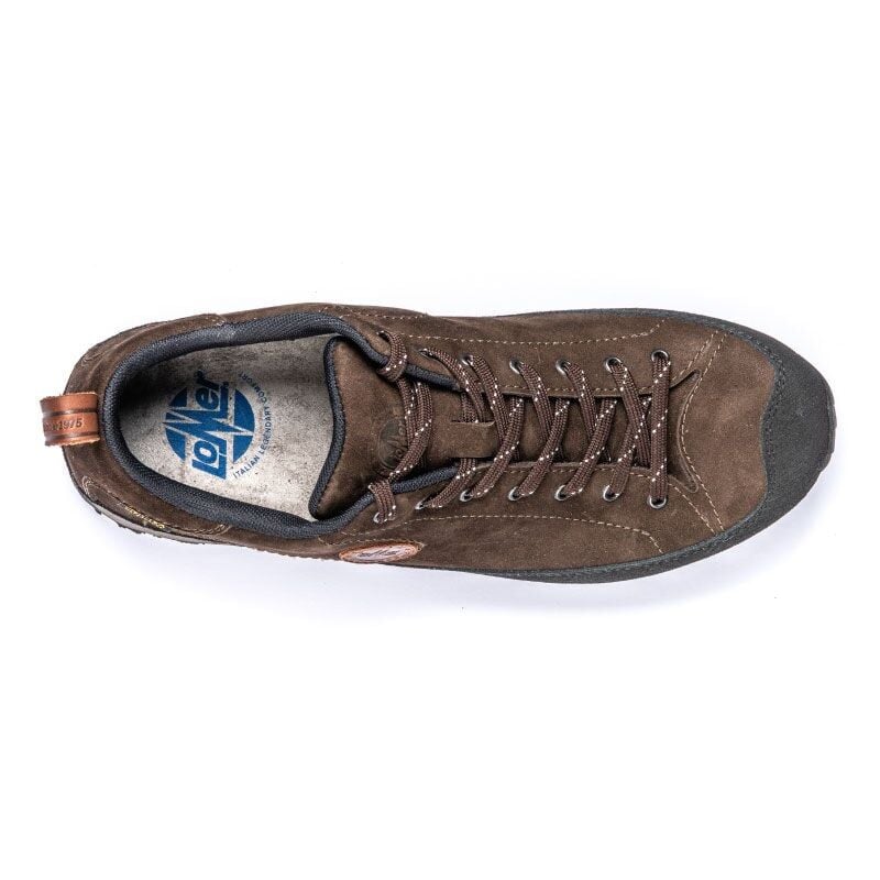 Lomer Italy Forest Premium Extra Geniş MTX Waterproof Vibram Taban Nubuk Deri Erkek Ayakkabı Espresso