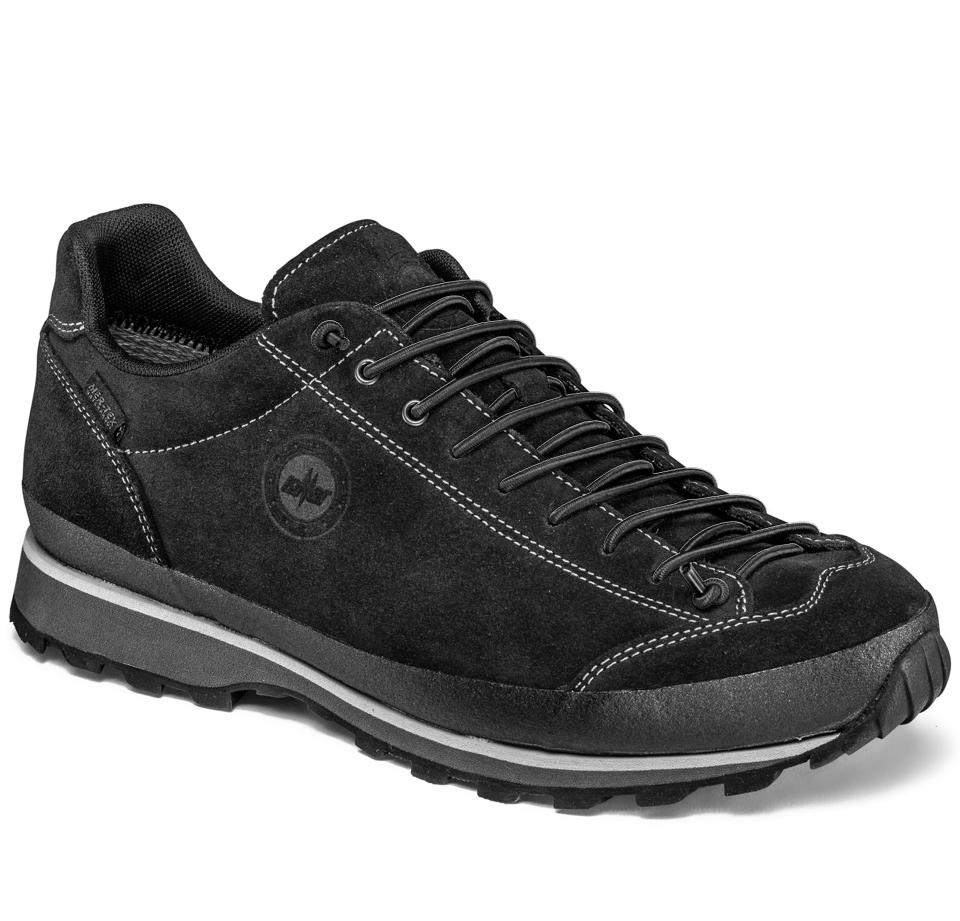 Lomer Italy Bio Naturale MTX Waterproof Vibram Full Çarşak Deri Ayakkabı OffBlack