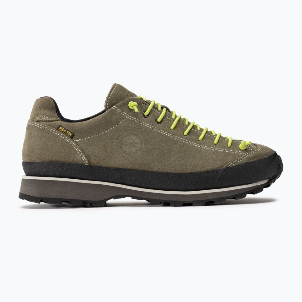 Lomer Italy Bio Naturale MTX Waterproof Vibram Full Çarşak Deri Ayakkabı Truffle Lime