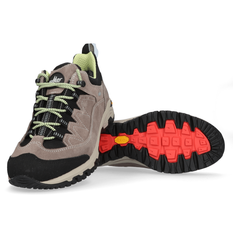 Lomer Italy Sella II MTX Waterproof Vibram Süet Deri Erkek Ayakkabı Taupe