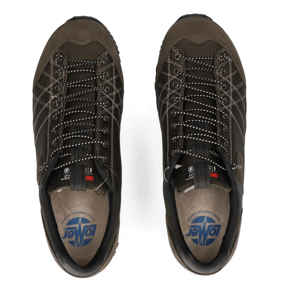 Lomer Italy Bio Naturale Thermo 3M Thinsulate MTX Soğuk İklim Vibram Full Çarşak Erkek Ayakkabı Catfish Haki