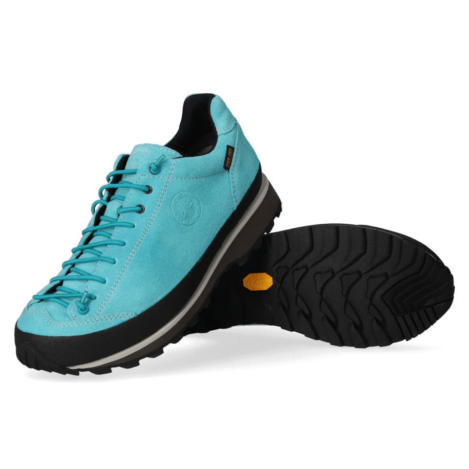 Lomer Italy Bio Naturale MTX Waterproof Vibram Full Çarşak Deri Kadın Ayakkabı Jellyfish/Cobal