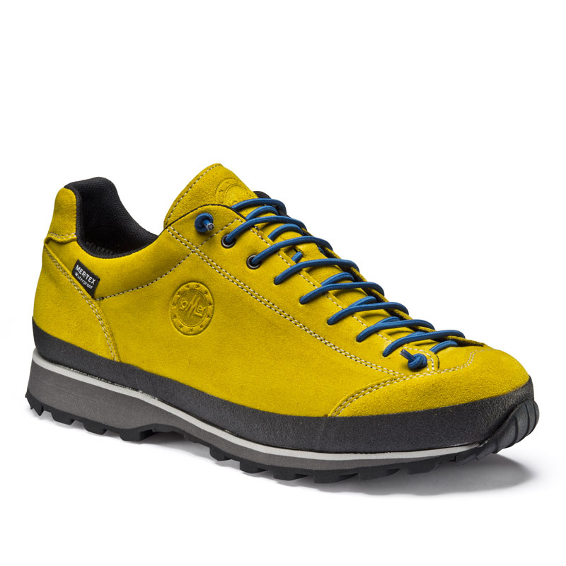 Lomer Italy Bio Naturale MTX Waterproof Vibram Full Çarşak Deri Ayakkabı Soleil Sarı