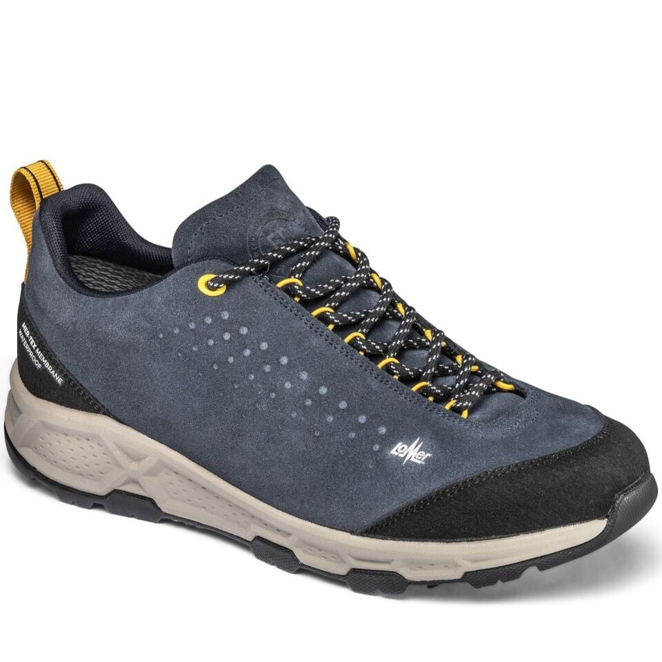 Lomer Italy Levico MTX Waterproof Vibram Taban Deri Erkek Ayakkabı Deep